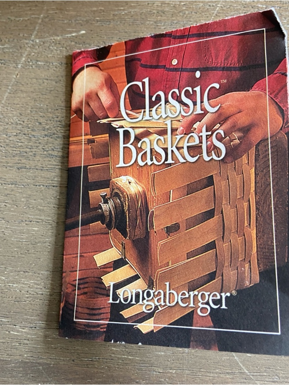 Longaberger Medium Market Basket w/ Protector Insert - Picture 4 of 11